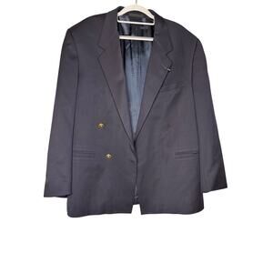 V2 by versace navy blue‎ blazer